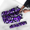 Stained Glass Mosaic Purple Print Umbrella-grizzshop