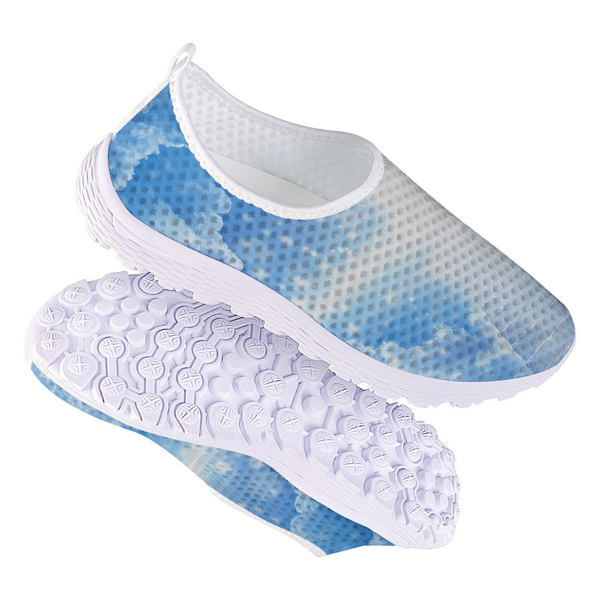 Stairs To Heaven Print Nurse Shoes-grizzshop