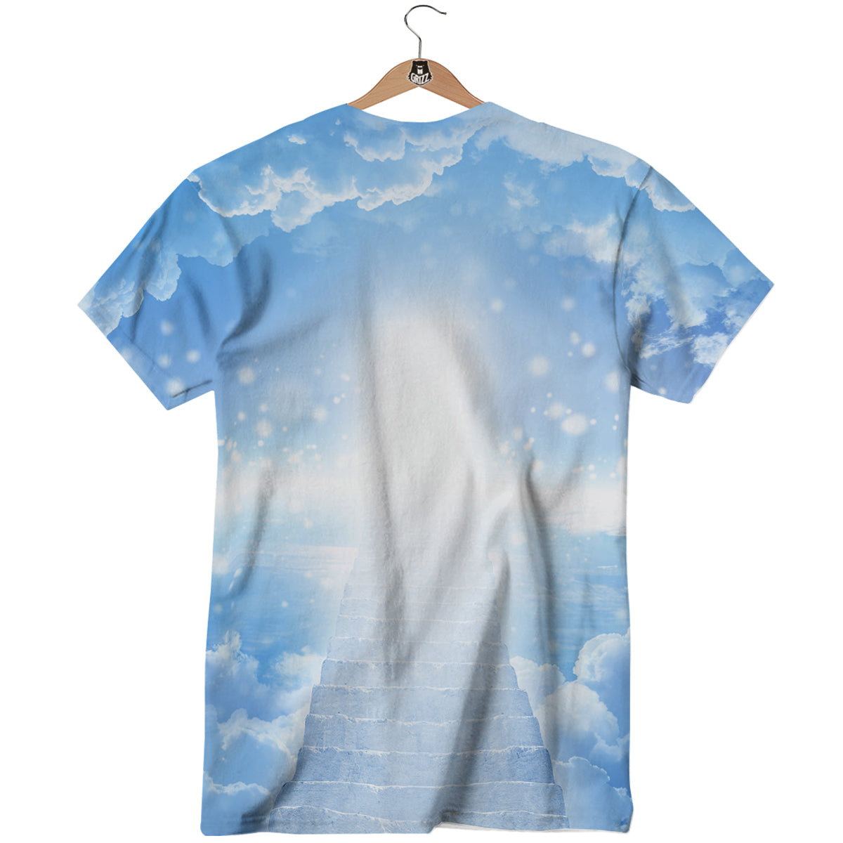 Stairs To Heaven Print T-Shirt-grizzshop