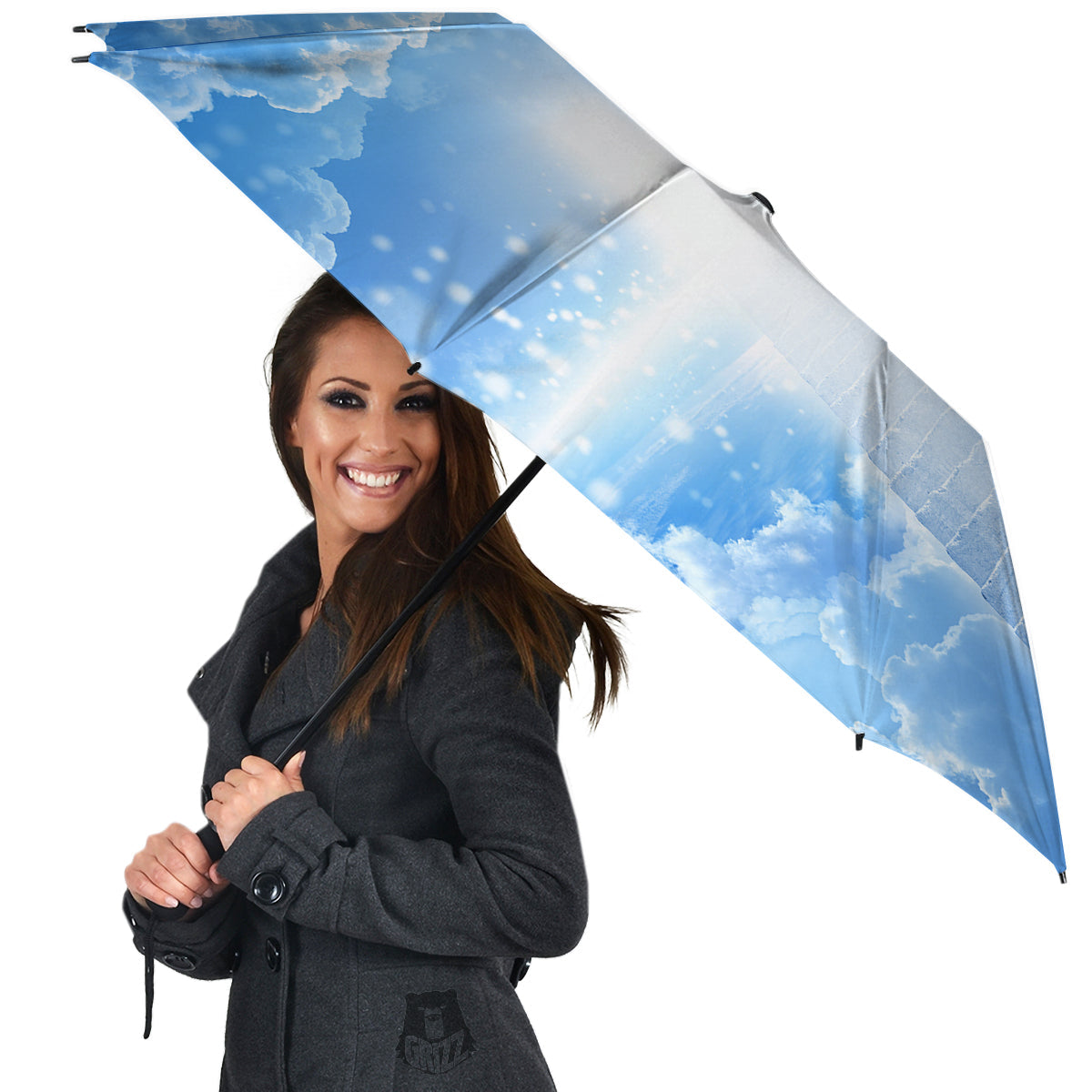 Stairs To Heaven Print Umbrella-grizzshop