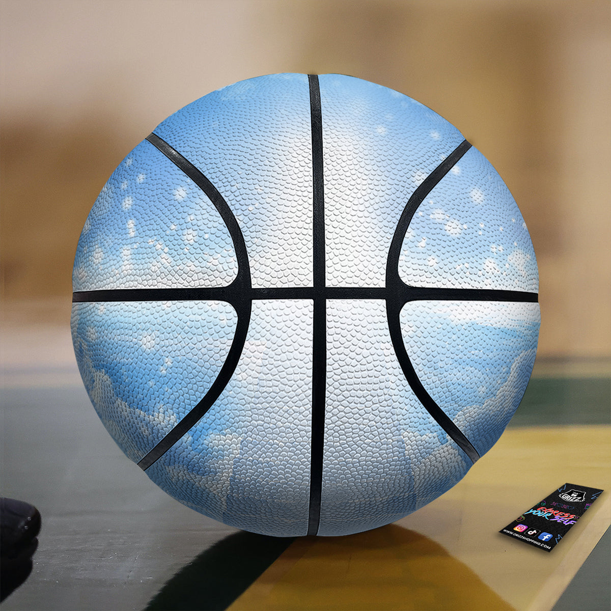 Stairs To Heaven Print Basketball