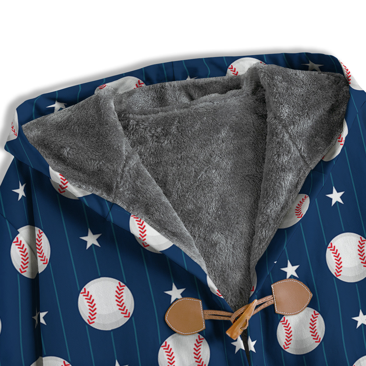 Star Baseballs Print Pattern Men's Windbreaker Jacket-grizzshop