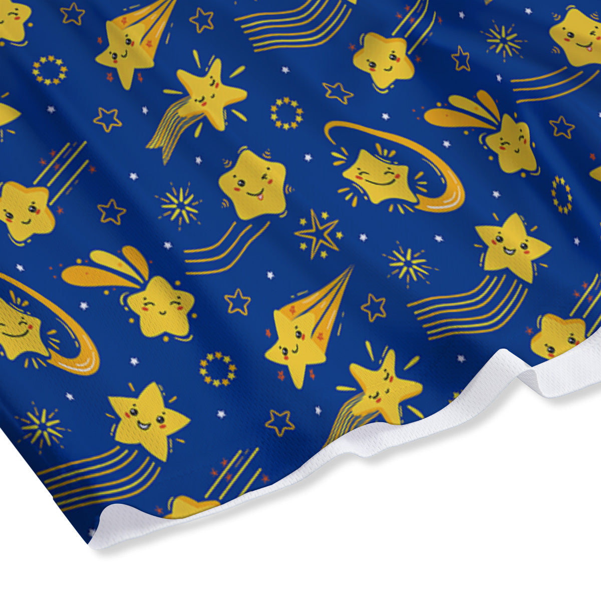 Skull Fire Print Mesh Shorts