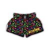 Star Colorful Pattern Print Muay Thai Boxing Shorts-grizzshop