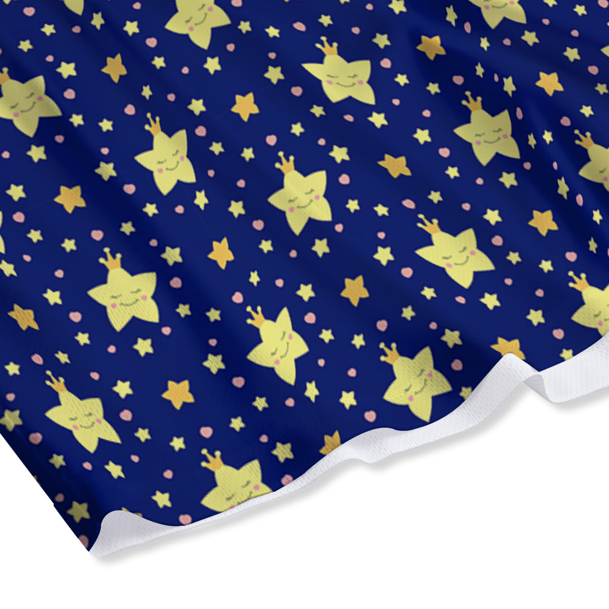Star Cute Print Pattern Mesh Shorts