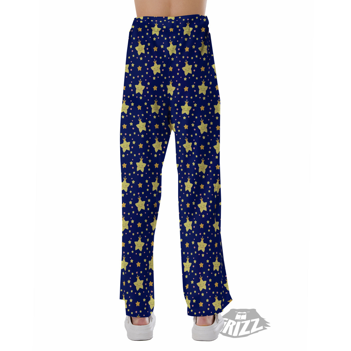 Star Cute Print Pattern Pajama Pants-grizzshop