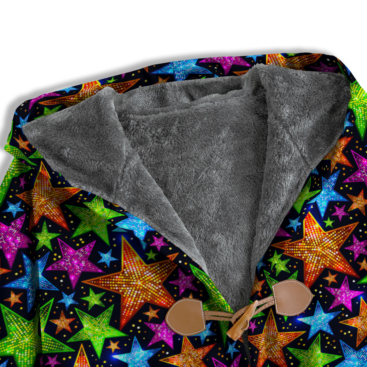Star Disco Sparkles Print Pattern Men's Windbreaker Jacket-grizzshop