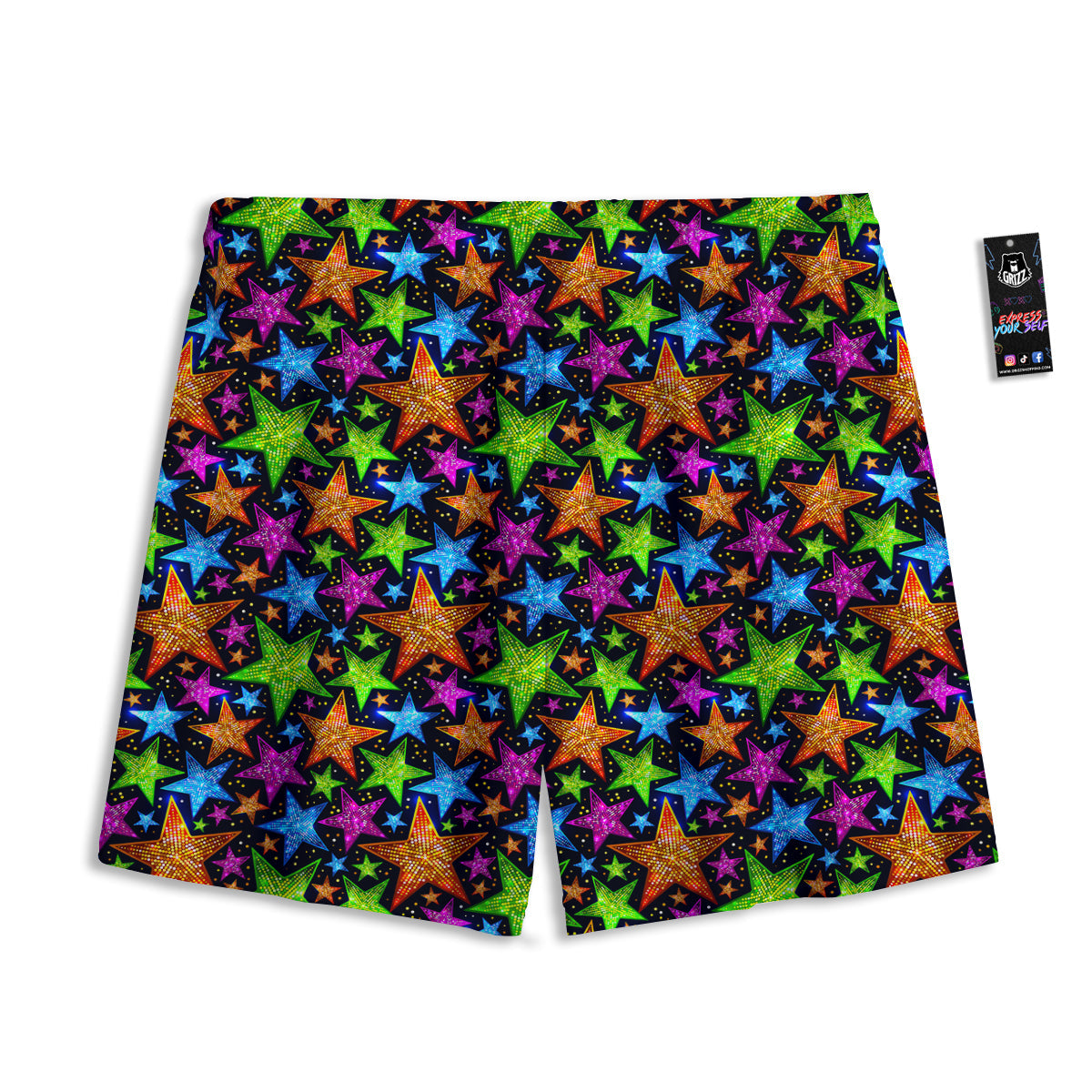 Snowman Cute Print Pattern Mesh Shorts