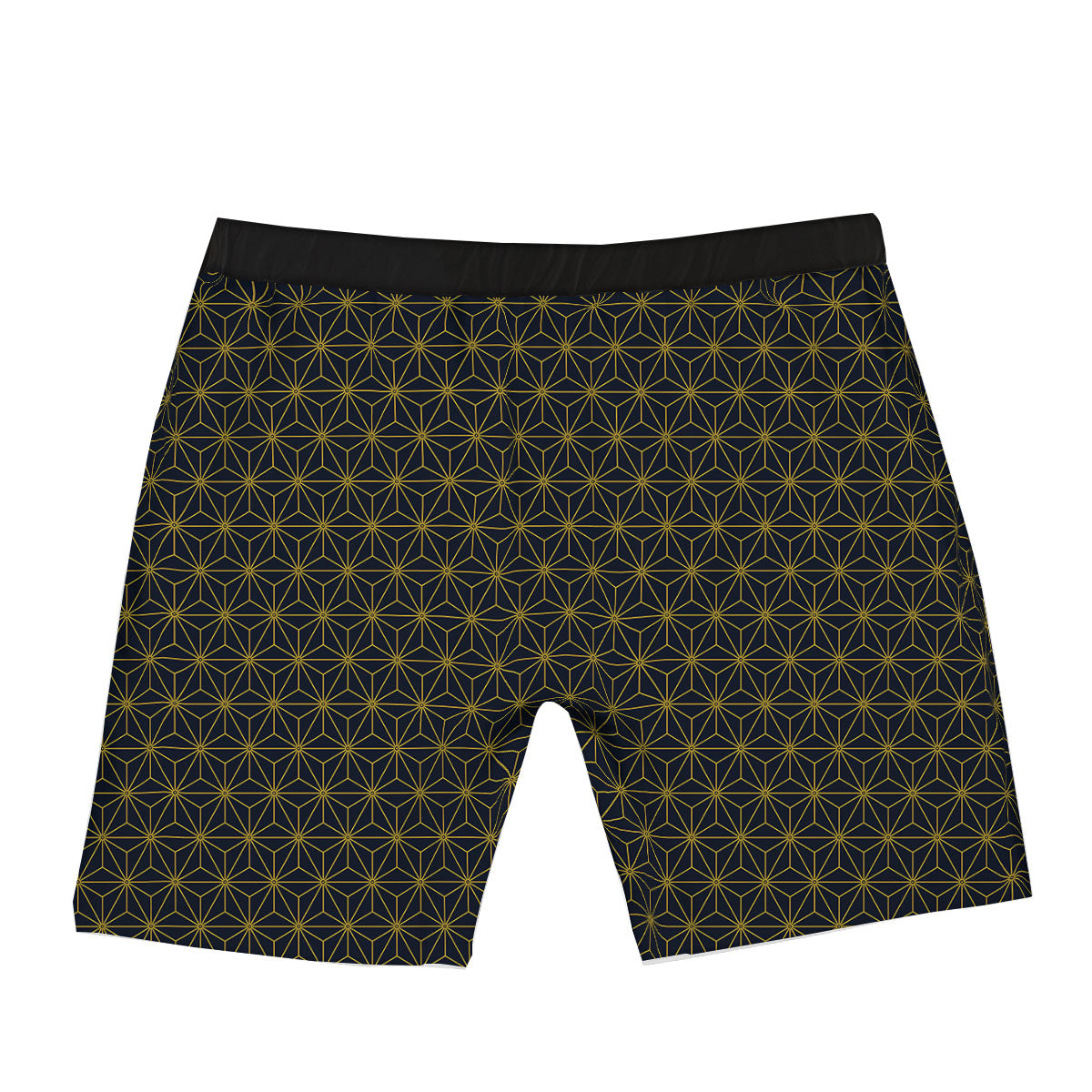 Star Geometric Print Pattern Boxer Briefs-grizzshop