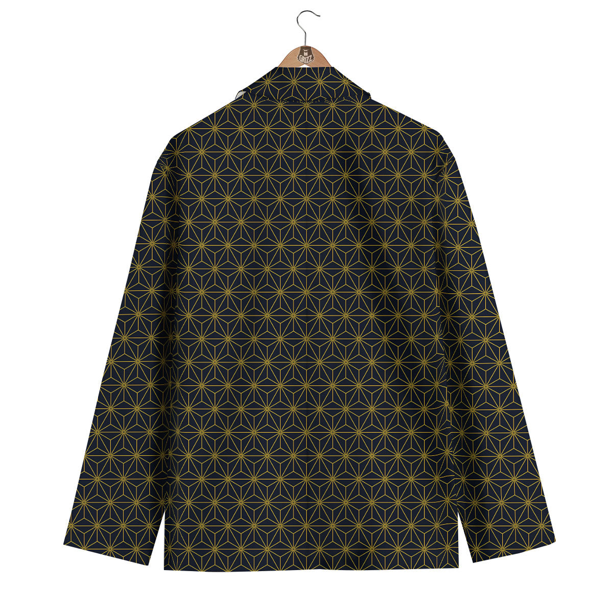 Star Geometric Print Pattern Men's Blazer-grizzshop