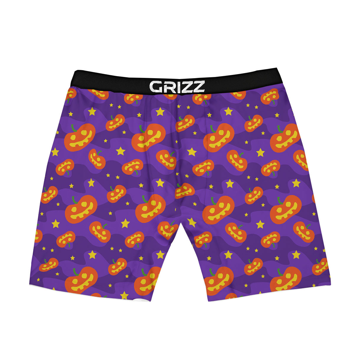 Star Halloween Print Pattern Boxer Briefs-grizzshop