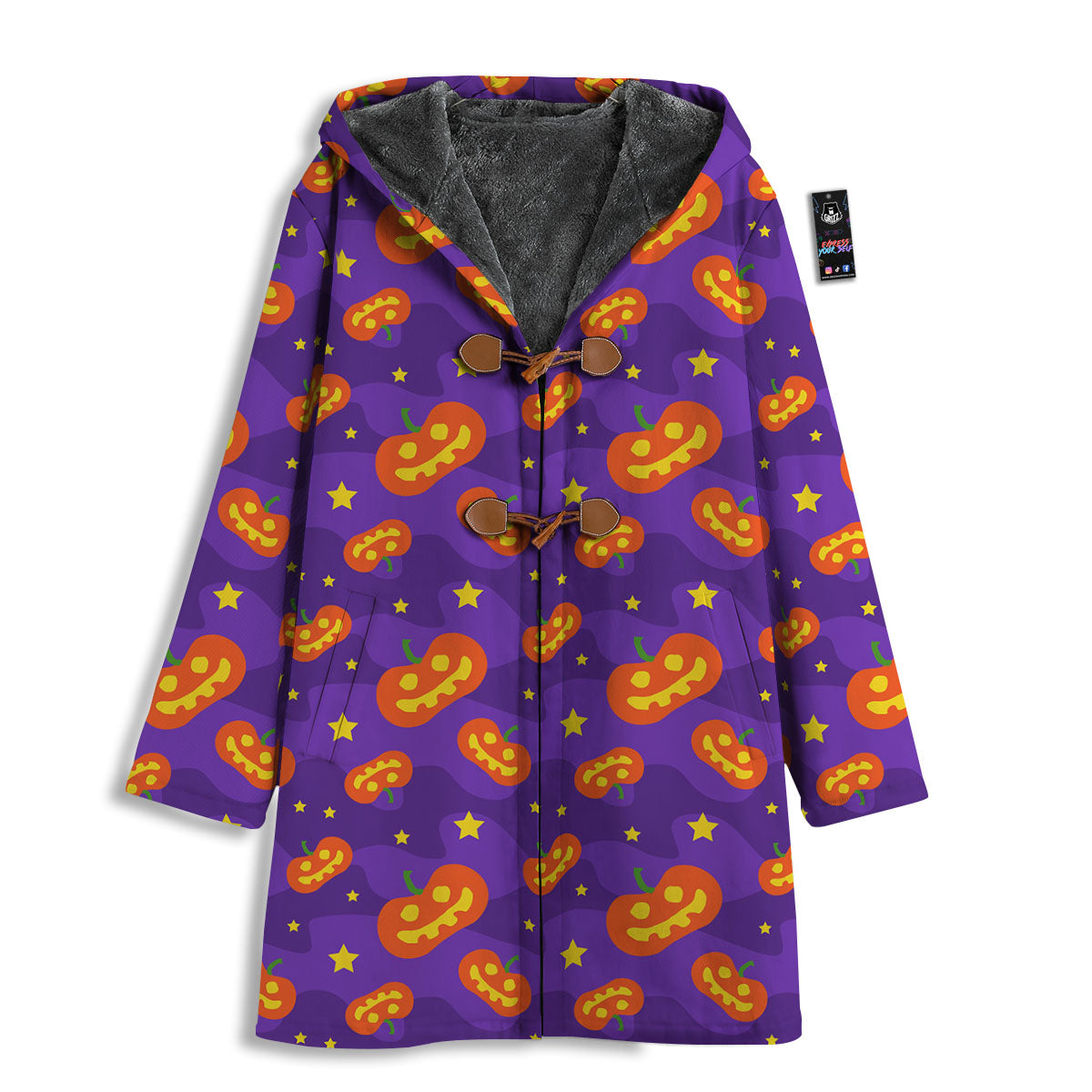 Star Halloween Print Pattern Men's Windbreaker Jacket-grizzshop