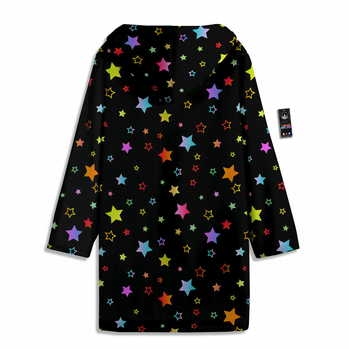 Star Lights Print Pattern Men's Windbreaker Jacket-grizzshop