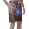 Star Nebula Galaxy Space Men's Shorts-grizzshop