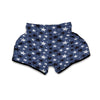 Star Print Pattern Muay Thai Boxing Shorts-grizzshop