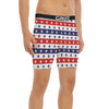 Star USA Patriotic Print Pattern Boxer Briefs-grizzshop