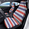 Star USA Patriotic Print Pattern Car Seat Covers-grizzshop