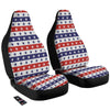 Star USA Patriotic Print Pattern Car Seat Covers-grizzshop