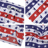 Star USA Patriotic Print Pattern Men's Running Shorts-grizzshop