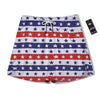 Star USA Patriotic Print Pattern Men's Running Shorts-grizzshop