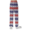 Star USA Patriotic Print Pattern Pajama Pants-grizzshop