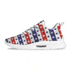 Star USA Patriotic Print Pattern Tennis Shoes-grizzshop