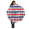 Star USA Patriotic Print Pattern Umbrella-grizzshop