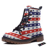 Star USA Patriotic Print Pattern Work Boots-grizzshop