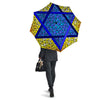 Star of David Stained Glass Print Umbrella-grizzshop