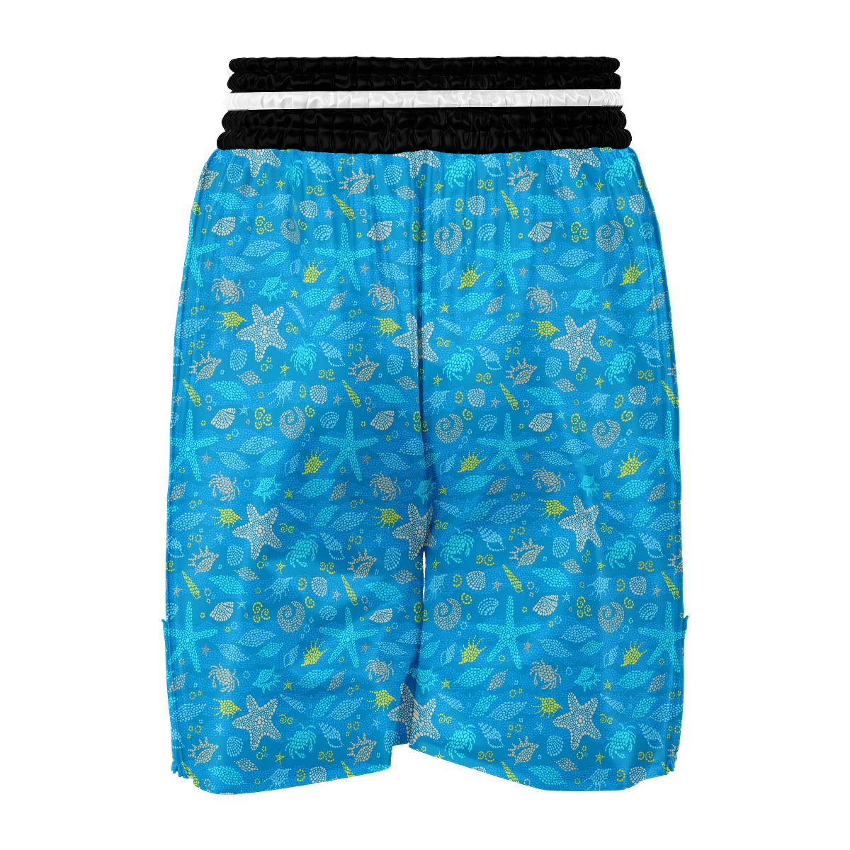 Starfish Ocean Print Pattern Boxing Shorts-grizzshop