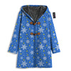 Stars And Christmas Snowflakes Print Men's Windbreaker Jacket-grizzshop