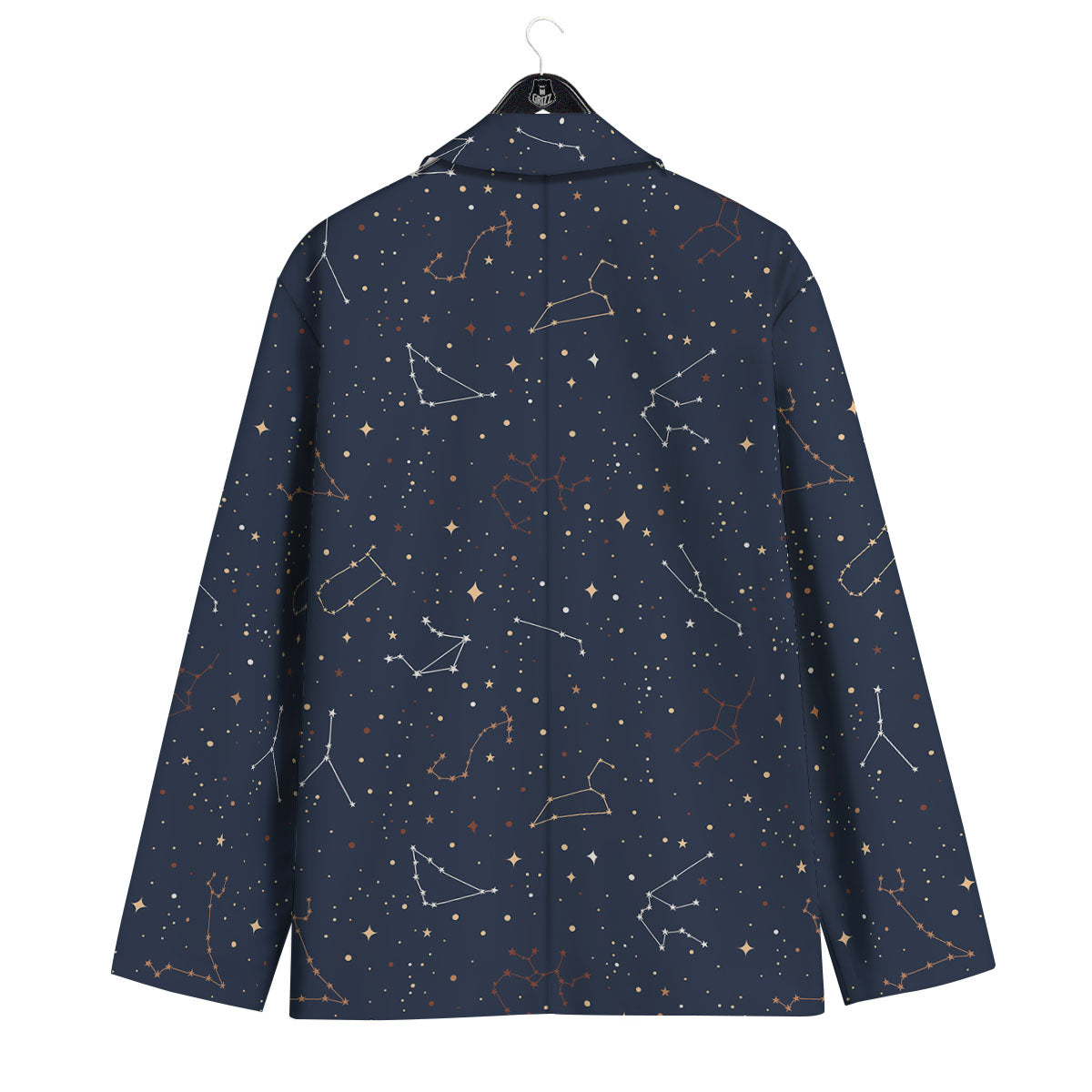 Stars Constellation Print Pattern Men's Sport Coat-grizzshop