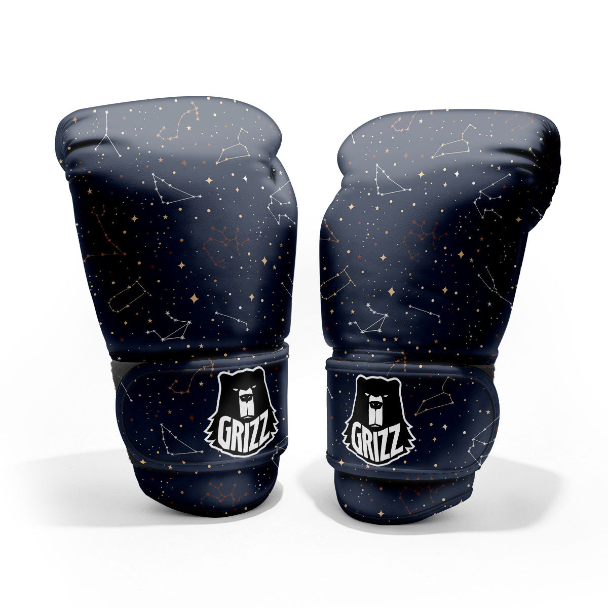 Stars Constellation Print Pattern Pro Boxing Glove