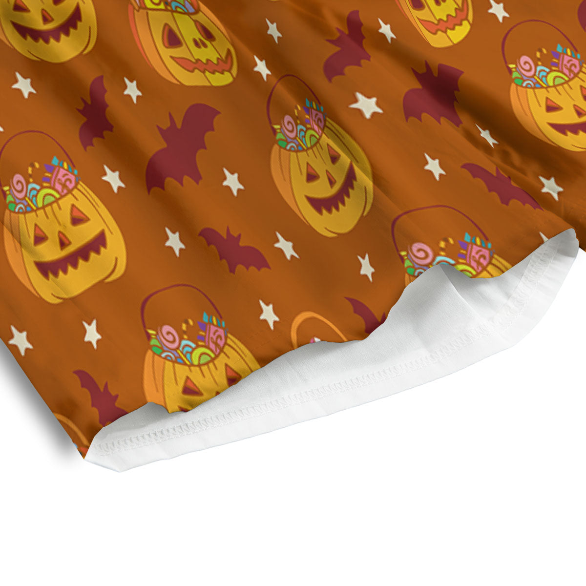Stars Halloween Print Pattern Men's Athletic Shorts