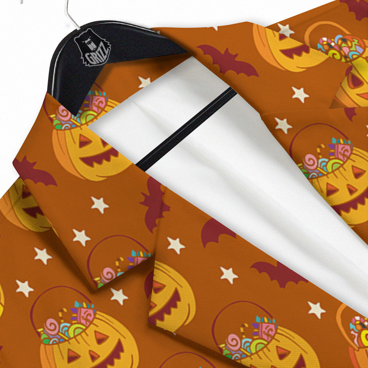 Stars Halloween Print Pattern Men's Sport Coat-grizzshop