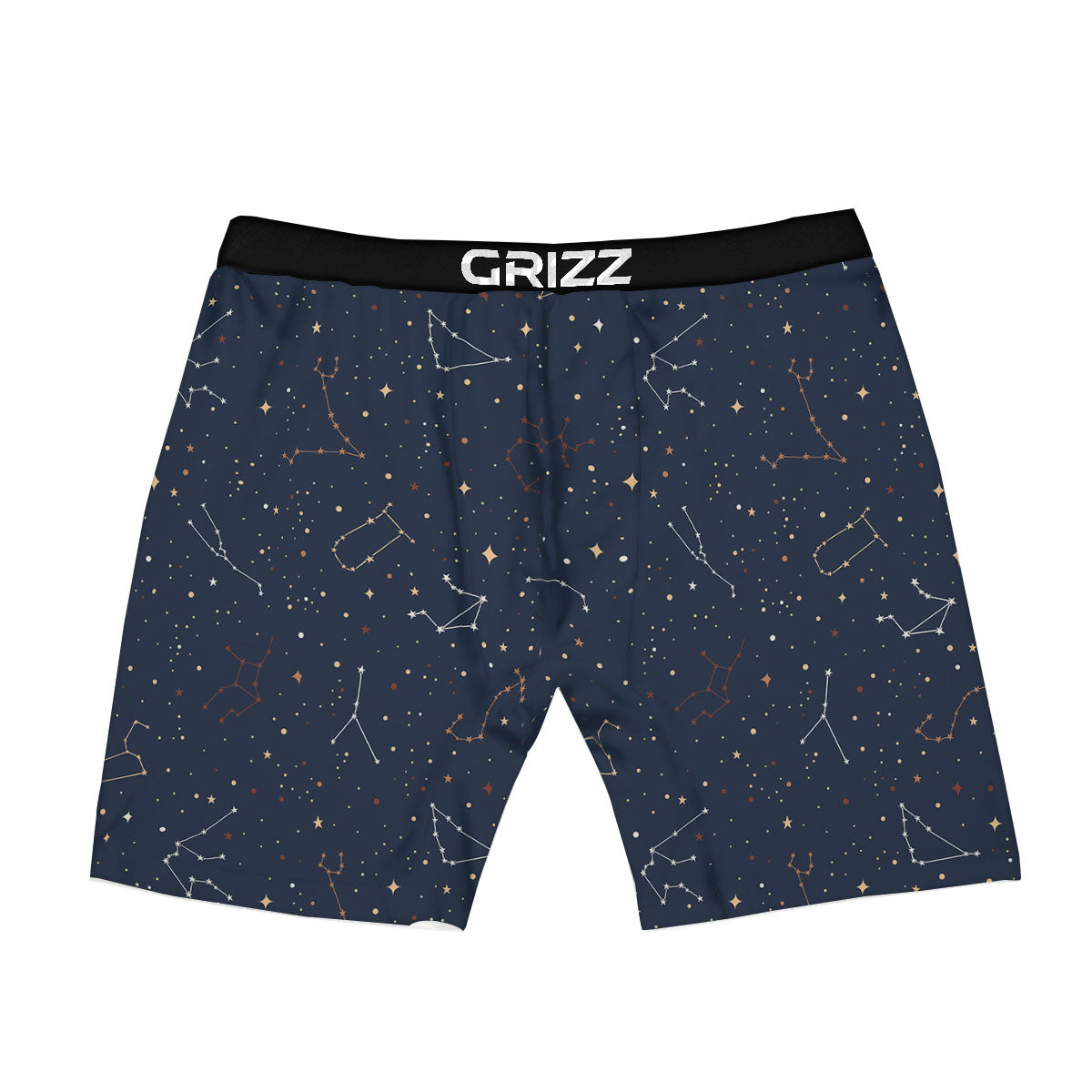 Stars Constellation Print Pattern Boxer Briefs