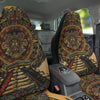 Statue Ancient Mayan Print Car Seat Covers-grizzshop