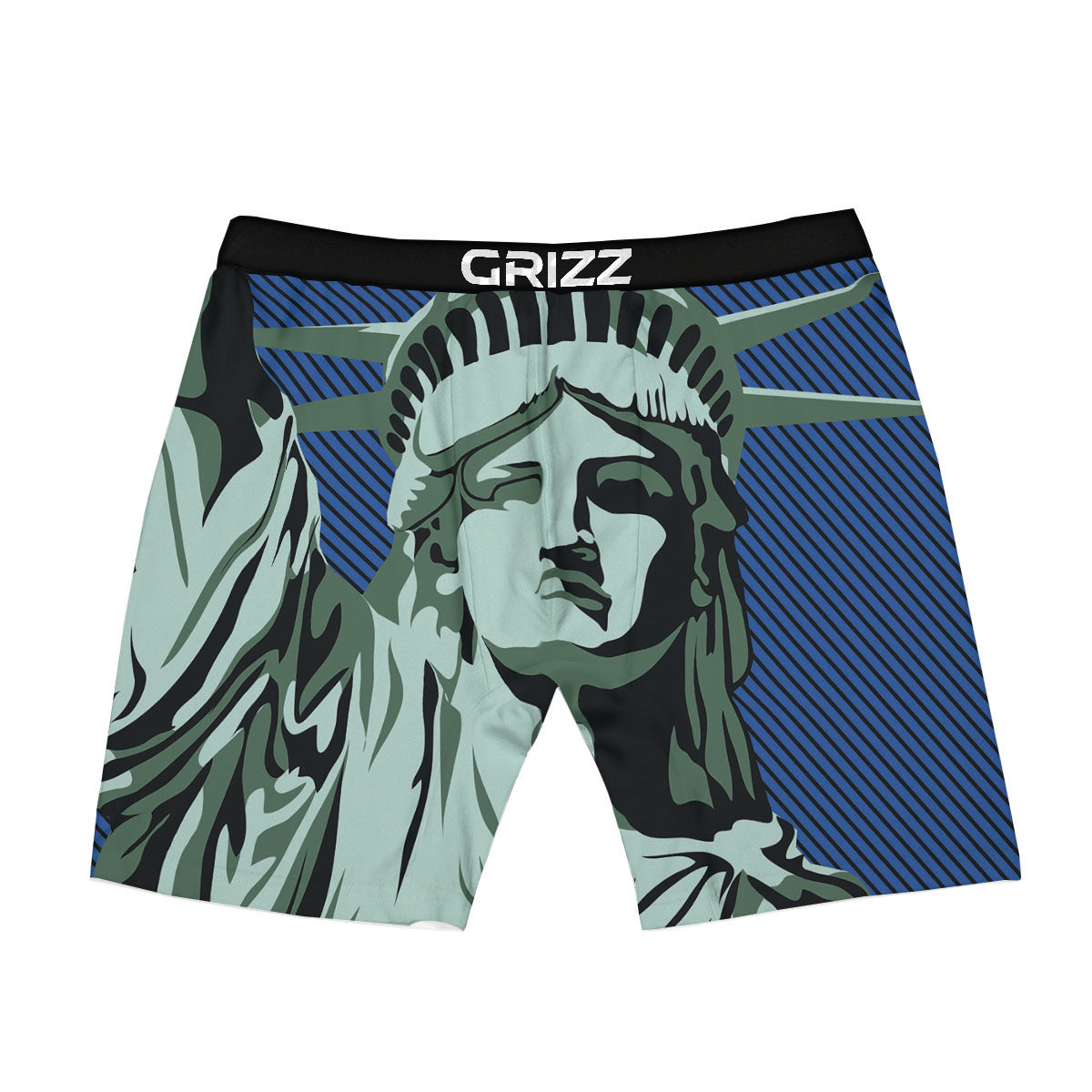 Statue Of Liberty American Print Boxer Briefs-grizzshop