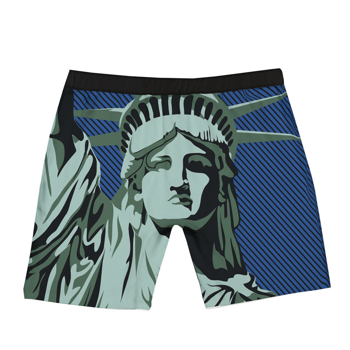 Statue Of Liberty American Print Boxer Briefs-grizzshop