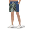 Statue Of Liberty American Print Men's Gym Shorts-grizzshop