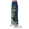 Statue Of Liberty American Print Pajama Pants-grizzshop