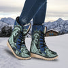 Statue Of Liberty American Print Snow Boots-grizzshop