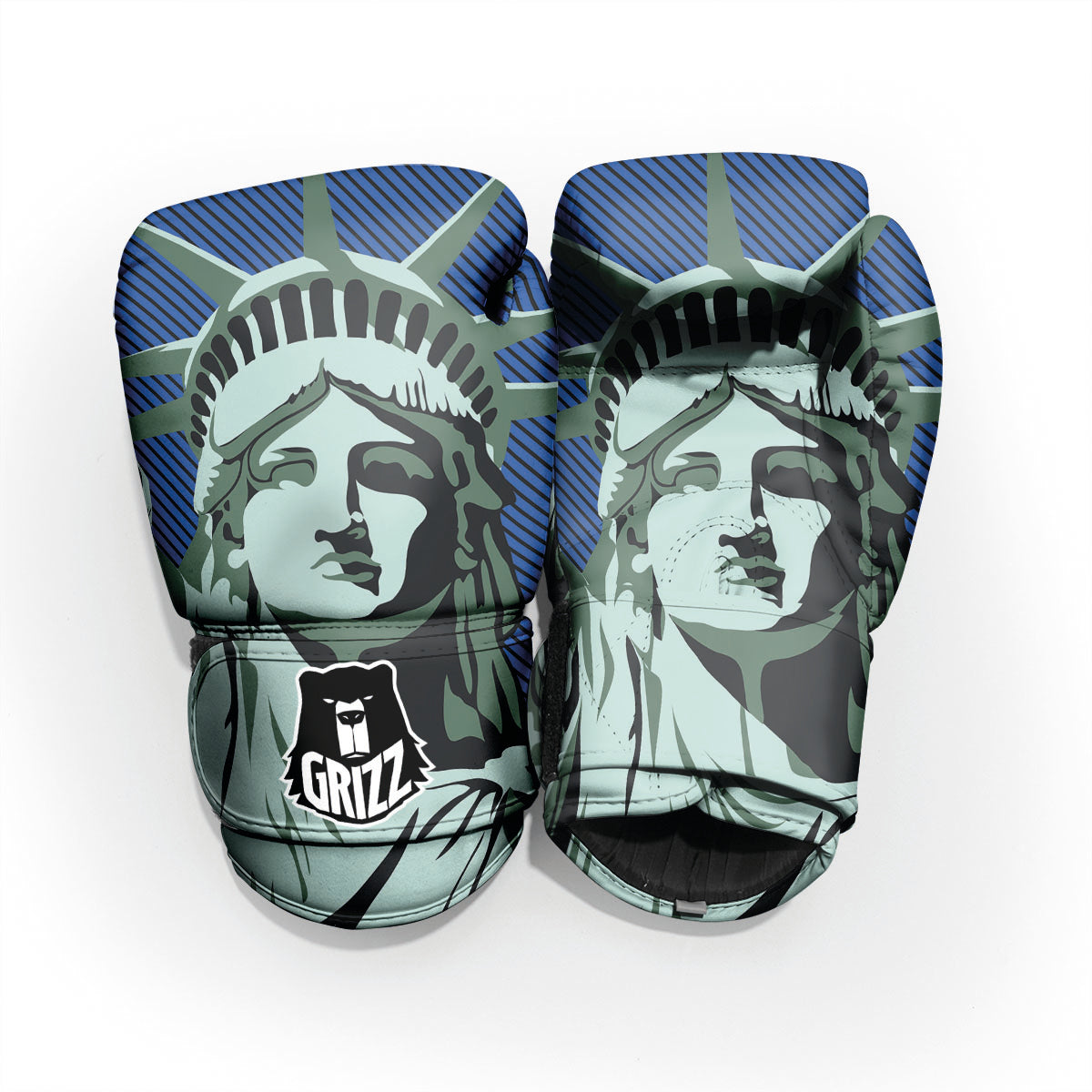 Statue Of Liberty American Print Pro Boxing Glove