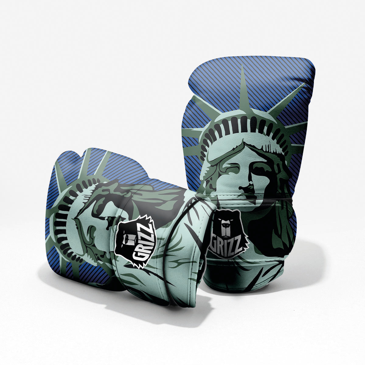 Statue Of Liberty American Print Pro Boxing Glove
