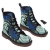 Statue Of Liberty American Print Work Boots-grizzshop