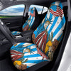 Statue Of Liberty USA Print Car Seat Covers-grizzshop