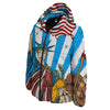 Statue Of Liberty USA Print Down Jacket-grizzshop