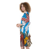 Statue Of Liberty USA Print Kimono-grizzshop