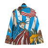 Statue Of Liberty USA Print Men's Sport Coat-grizzshop