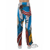 Statue Of Liberty USA Print Pajama Pants-grizzshop